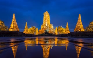Картинка building, brick, buddha, ayutthaya, buddhism, bangkok