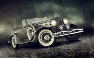 Картинка ретро, Duesenberg, авто, машина, классика, Alexandr Novitskiy