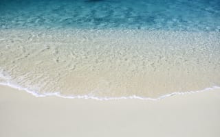 Обои песок, море, пляж, вода, океан
