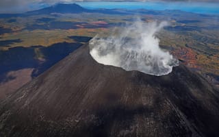 Картинка Камчатка, Надежда Демкина, Вулкан Карымский