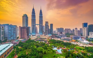 Картинка famous, landmark, klcc, high rises, financial district, kuala lumpur