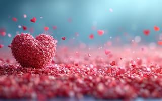 Картинка любовь, love, романтика, День святого Валентина, happy, сердце, сердечки