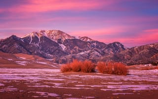 Картинка пейзаж, горы, США, Калифорния