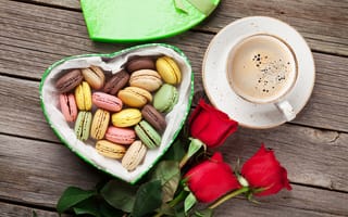 Картинка любовь, цветы, сердце, романтика, розы, happy, love, подарок