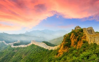 Картинка world, wall, jinshanling, china, beijing, great, landscape, heritage