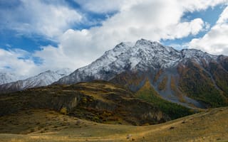 Картинка облака, Горы, Диков Рустем, леса, долина
