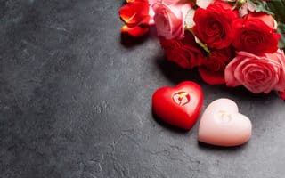 Картинка любовь, цветы, love, романтика, подарок, happy, День святого Валентина, розы