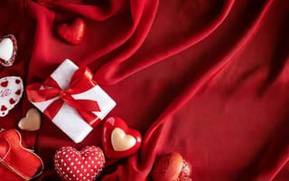 Картинка любовь, подарок, романтика, День святого Валентина, love, happy, romantic, сердце
