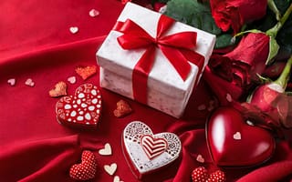 Картинка любовь, цветы, love, романтика, сердце, букет, розы, подарок