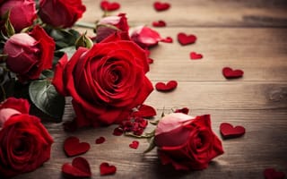 Картинка любовь, цветы, сердце, букет, романтика, happy, розы, love