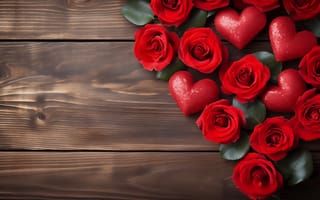 Картинка любовь, цветы, розы, happy, love, романтика, сердце, подарок