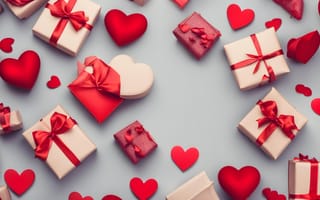 Картинка любовь, подарок, romantic, День святого Валентина, сердце, романтика, happy, love