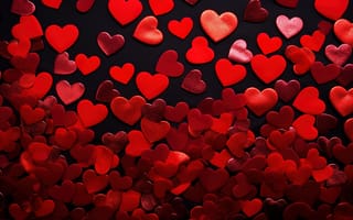 Картинка любовь, happy, сердце, День святого Валентина, love, романтика, сердечки