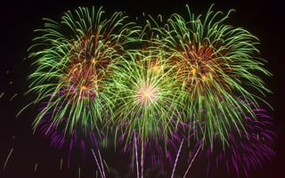 Картинка sky, sparks, holiday symbols, victoria day, firework display