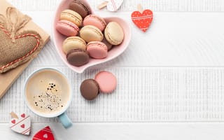 Картинка любовь, романтика, happy, сердце, чашка, love, День святого Валентина, кофе