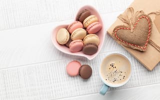 Картинка любовь, романтика, love, happy, сердце, кофе, День святого Валентина, чашка