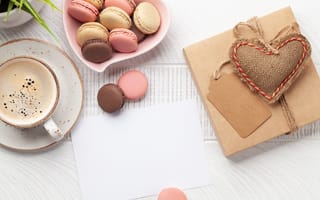 Картинка любовь, романтика, happy, чашка, День святого Валентина, кофе, сердце, love