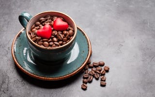 Картинка любовь, романтика, love, happy, чашка, red, кофе, сердце