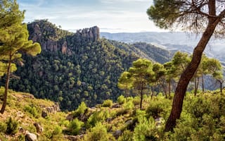 Картинка пейзаж, Испания, Sierra de Carzola