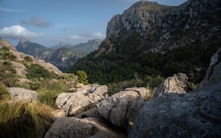 Картинка горы, скалы, Мальорка