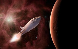 Картинка star, spaceship, starship, spacecraft, spacex, start, startup, station
