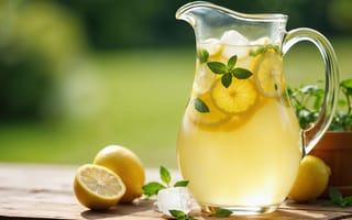 Картинка lemonade, homemade, refreshing
