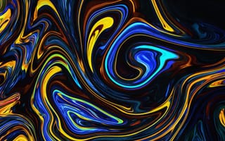 Картинка abstract, fluid, texture, artwork, dark, digital art, ArtStation, liquid