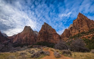 Картинка горы, скалы, США, Zion National Park