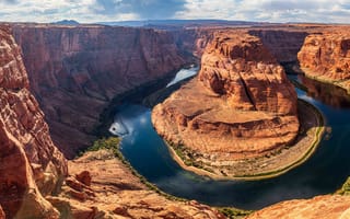 Картинка река, каньон, Аризона, США