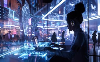 Картинка digital, lifestyle, perspective, nomads, futurism