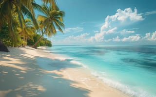 Картинка beach, sea, ocean