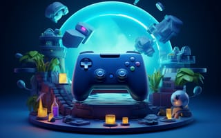 Картинка view, controller, video game