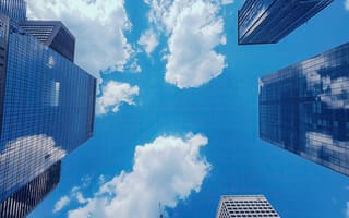 Картинка sky, clouds, downtown, canada, toronto