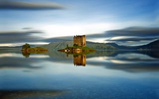 Картинка остров, Шотландия, замок Сталкер