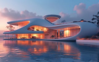 Картинка house, sea, ocean