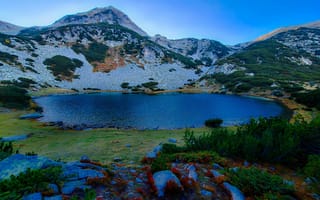 Картинка горы, красота, Николов Андриян, Муратово озеро, простор, голубое небо
