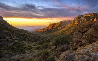 Картинка Горы, USA, Красота, Mountains, Texas, США, Техас, Big Bend National Park