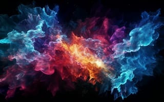 Картинка colours, dark, smokes