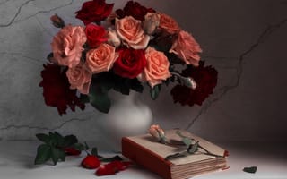Картинка розы, букет, Ирина Бабенкова, книга