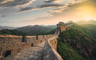 Картинка china, great, culture, chinese, famous, defense, fort, brick