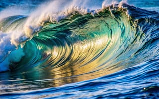 Картинка море, брызги, sea, океан, beach, ocean, blue, волна