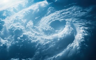 Картинка nature, clouds, cyclone, elements