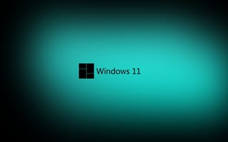 Картинка Windows, Microsoft, Abstract, Windows 11, Neon, Logo, Icon