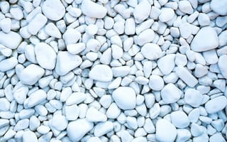 Картинка галька, камни, white, texture, pebbles, stones