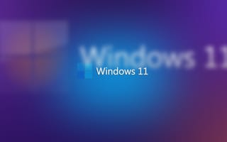 Картинка Microsoft, Microsoft Windows, Виндовс, Майкрософт, neon, blurred, simple
