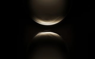 Картинка abstract, particles, Huawei, Golden Glowing