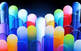 Картинка абстракция, abstract, Gradient, shapes