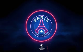 Картинка лого, футбольный клуб, UEFA Champions League, Пари Сен-Жермен, Лига чемпионов УЕФА, Paris Saint-Germain