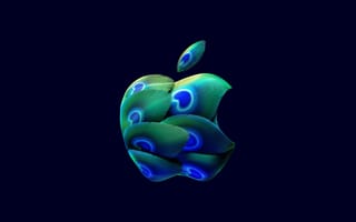 Картинка Apple, dark, 2025, Hebbal Store, Эппл