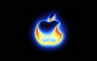 Картинка темный, Apple, New Product Event, dark, 2025, Awe Dropping